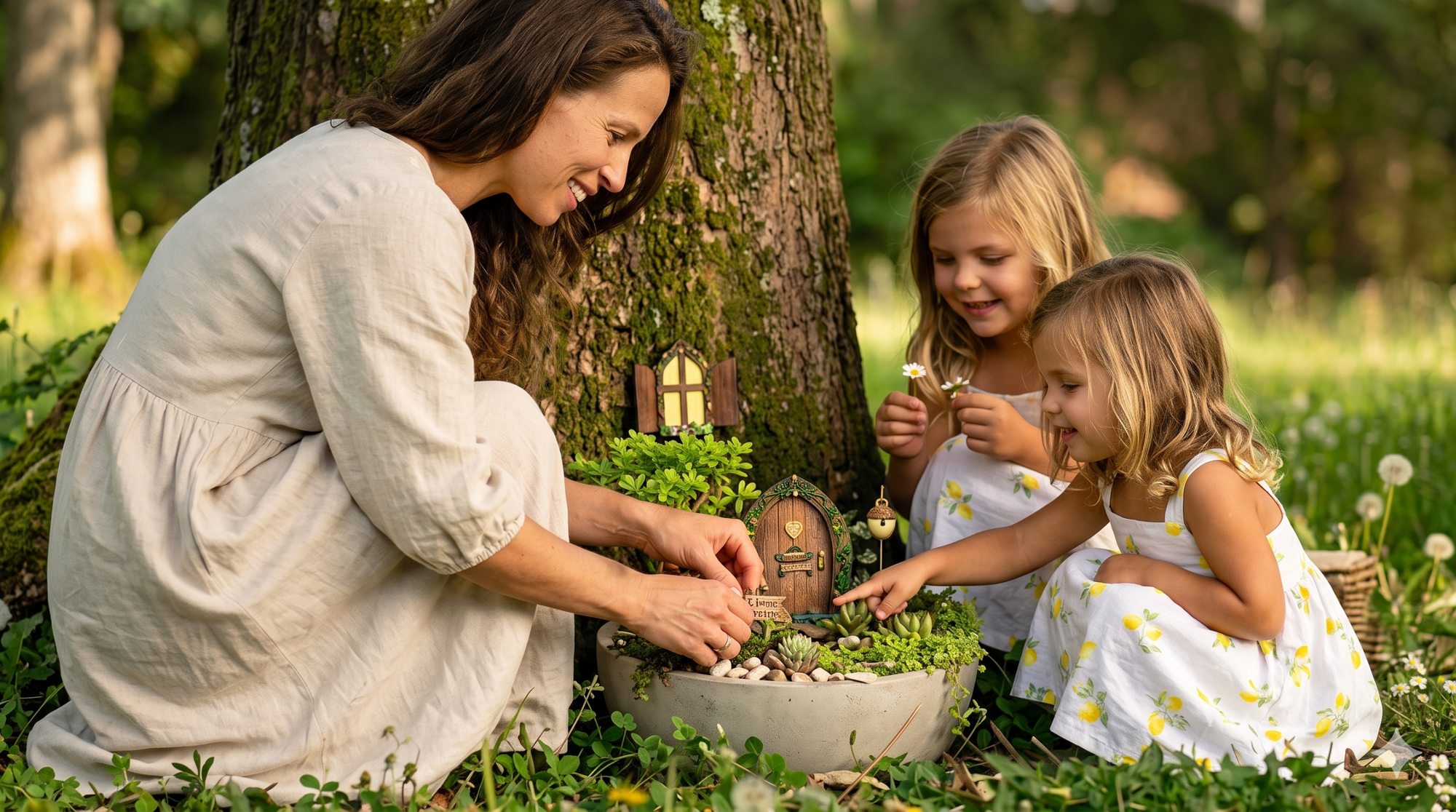 Benefits of Making a Fairy Garden with Kids Using a Fairy Door