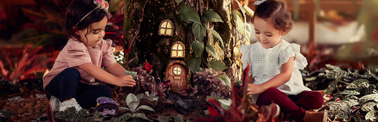 Benefits of Making a Fairy Garden with Kids Using a Fairy Door