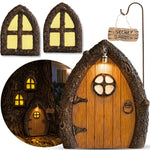 Fairy Door, Window & Secret Garden Sign Set