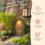 Opening Fairy Door & Window with Light