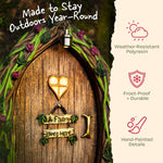 Opening Fairy Door & Window with Light