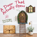 Opening Fairy Door & Window with Light