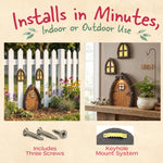 Fairy Door, Window & Secret Garden Sign Set
