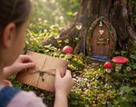 Fairy Door & Glow Mushroom Garden Bundle