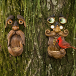 Tree Magic Duo – Bird Feeder Tree Face Bundle